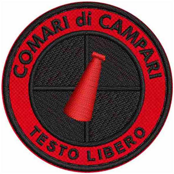 Patch personalizzato con "NOME a piacere" Comari di Campari 
