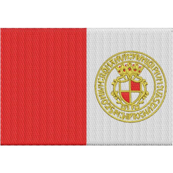 Patch  ricamato stemma Comune di Vasto (CH)