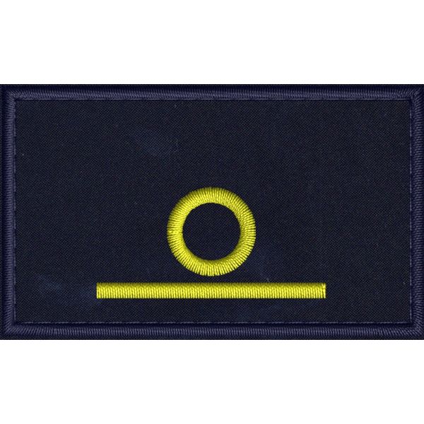 Patch ricamato SUEM , identificativo con SIMBOLO AUTISTA  cm. 7 x 4