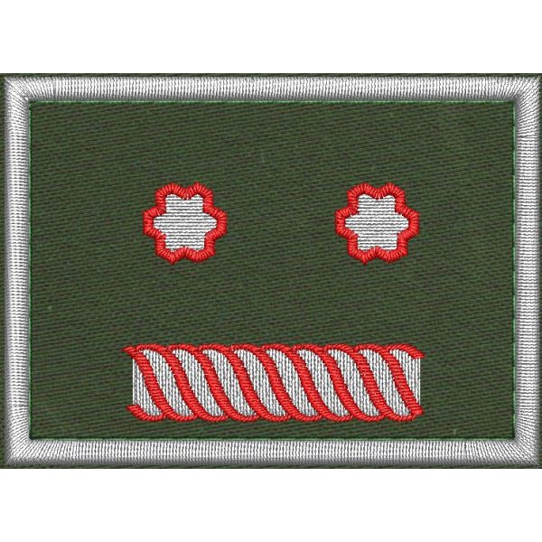 Patch Ricamata grado (Fondatori e altro incarico  D16 ) 