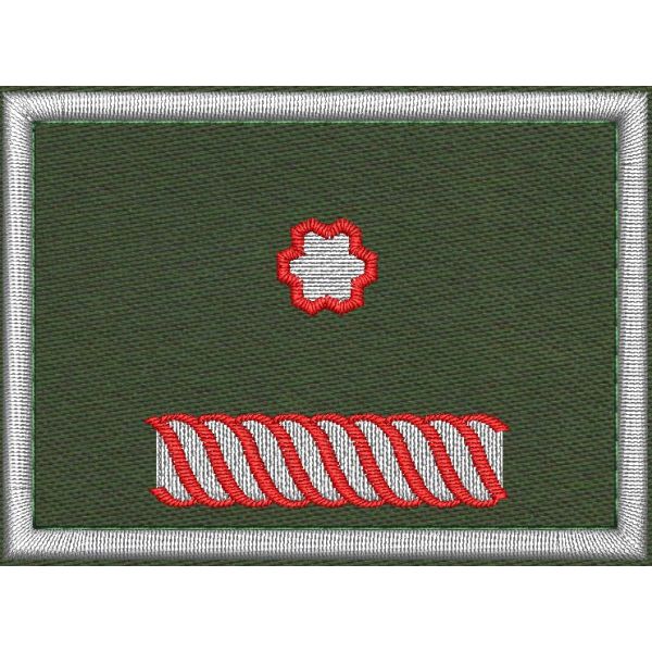 Patch Ricamata grado (incarico ruolo  D15 )