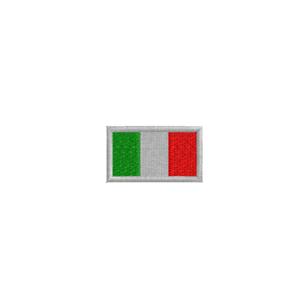Etich. ricamata italia Cm 5  X 3 Cod.20090616_D