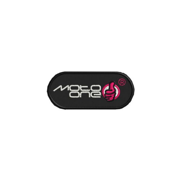 Stemma Moto One Ovale su cordura Nera Cod.461511
