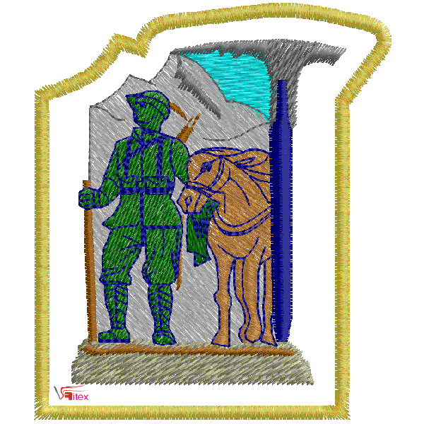 Distintivo Reparto Alpino Biella