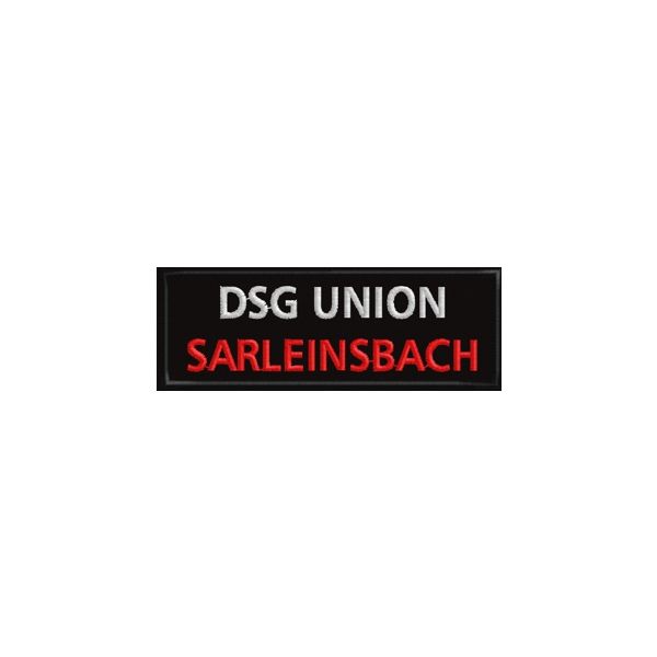Patch ricamata DSG UNION SARLEINSBACH Cod.880053