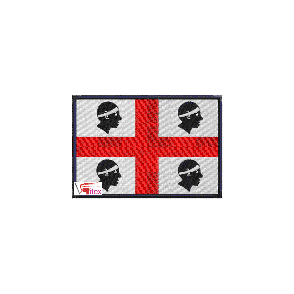 Patch  ricamato stemma SARDEGNA