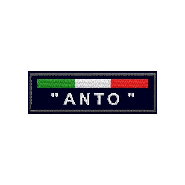 Etichetta (ANTO) personalizzata Cod.20100521