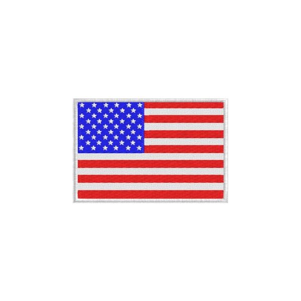 Stemma Bandiera americana mm. 80 x 55