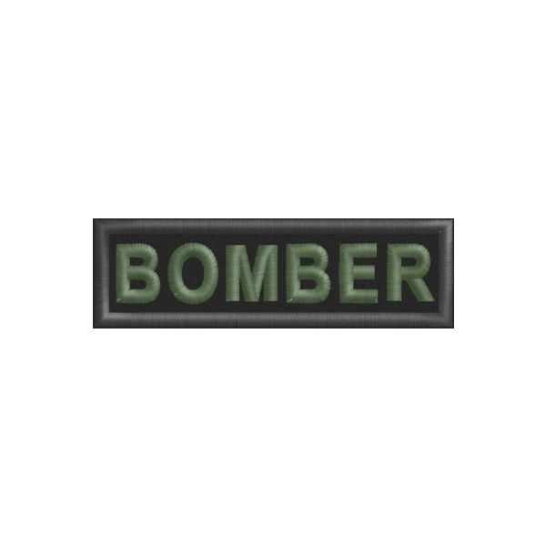Patch  ESEMPIO Nome di Battaglia Da petto Cod. BOMBER
