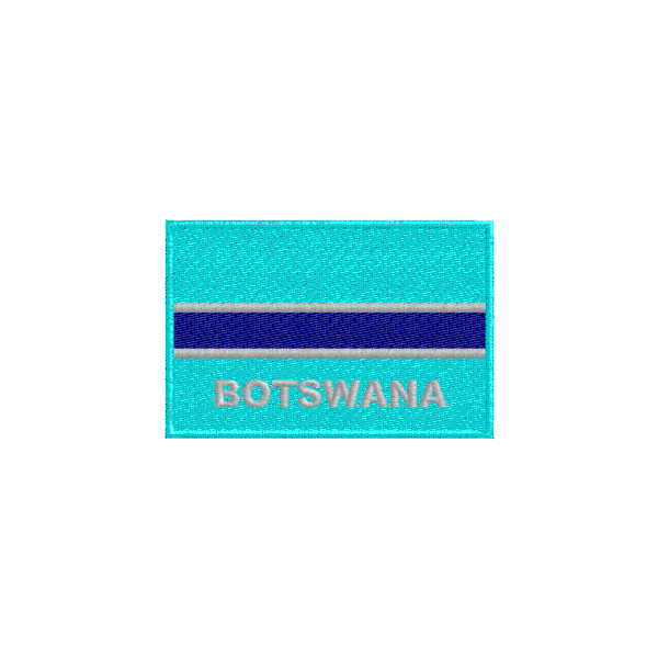 Patch  ricamato stemma Stato BOTSWANA