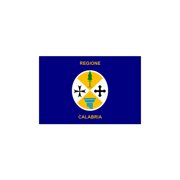 Patch  ricamato stemma regione Calabria