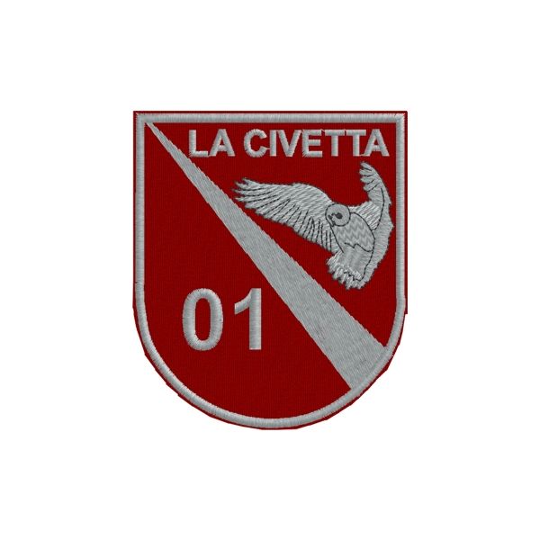 STEMMINO CIVETTA, 9_5 X 8 CON CODICE PAESE