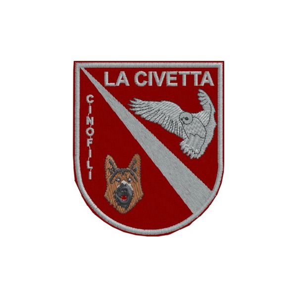 STEMMINO CIVETTA da spalla 9_5x8 gruppo CINOFILI