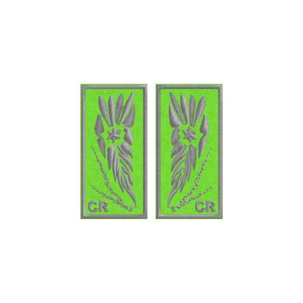Cod.1001_Coppia mostrie Alamari_OP_GUARDIA_GREEN