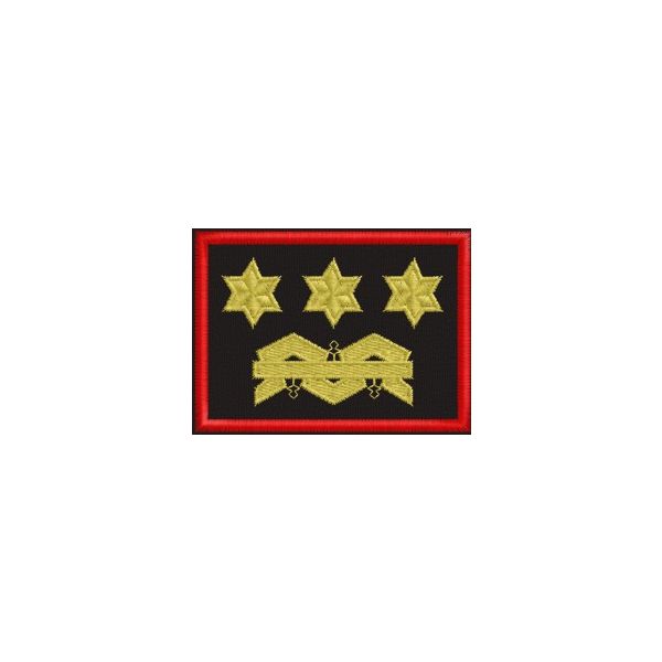 Cod_1504 Patch Ricamato GRADO VICE_RESP_OPERATIVO NAZIONALE
