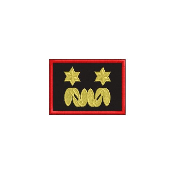 Cod_1506 Patch Ricamato GRADO RESP.NAZ. INTERREGIONALE