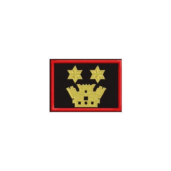 Cod_1702 Patch Ricamato GRADO VICE_Resp_provinciale