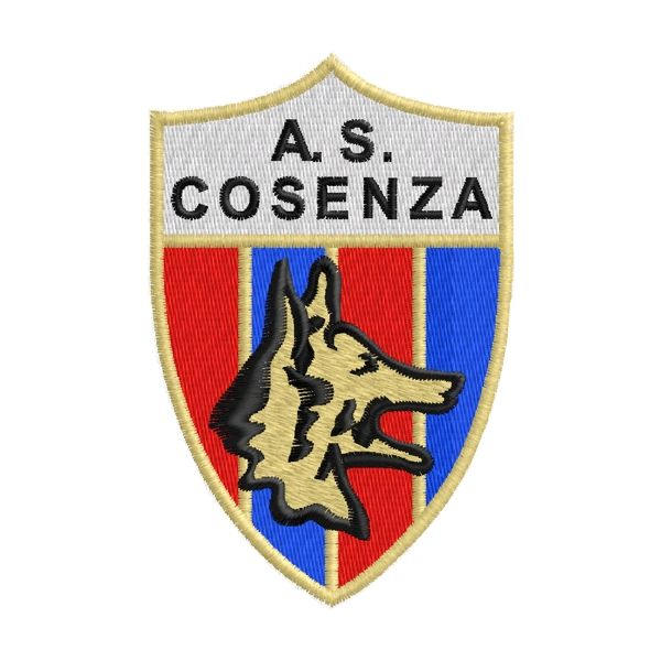 Patch ricamato A.S. COSENZA Cod. COS190501