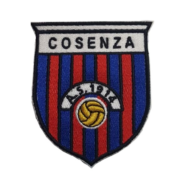 Patch ricamato COSENZA  calcio Cod. COS190504