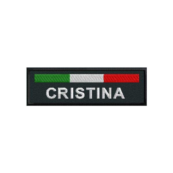 Etichetta (Cristina) personalizzata Cod.20100521