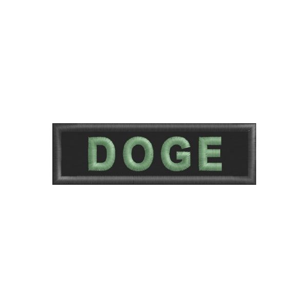 Patch  ESEMPIO Nome di Battaglia Da petto Cod. DOGE