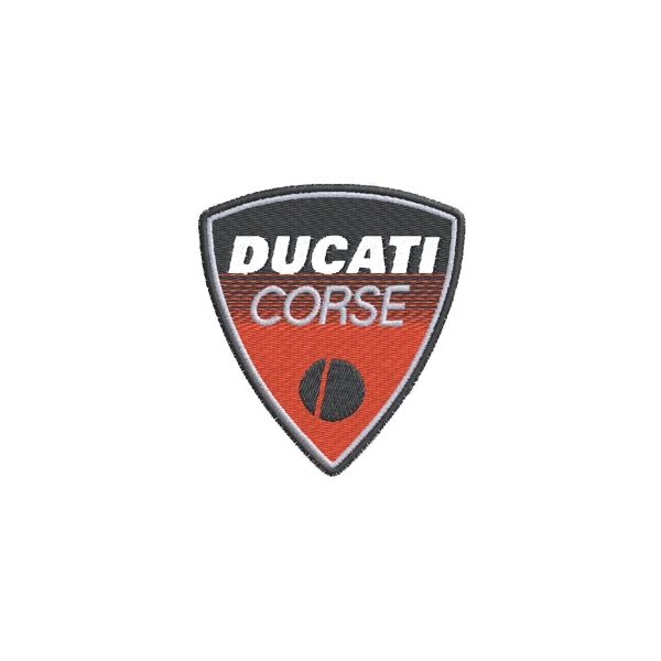 Patch  DUCATI Logo ufficiale CORSE Cod.Ducati_2011_Y