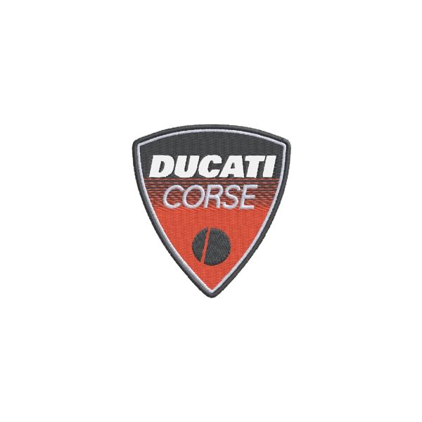 Patch  DUCATI Logo ufficiale CORSE Cod.Ducati_2011_Yr