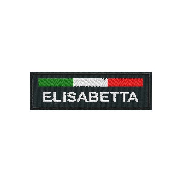 Etichetta (Elisabetta) personalizzata Cod.20100521