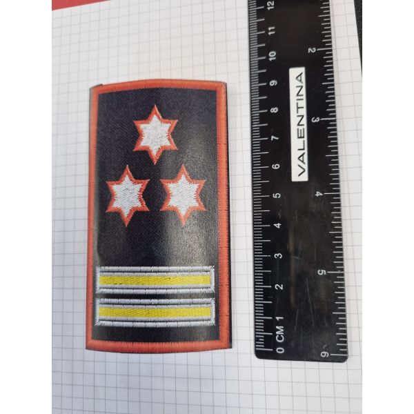 esploso Gradi su fascia identificativo Dirigente generale comandante