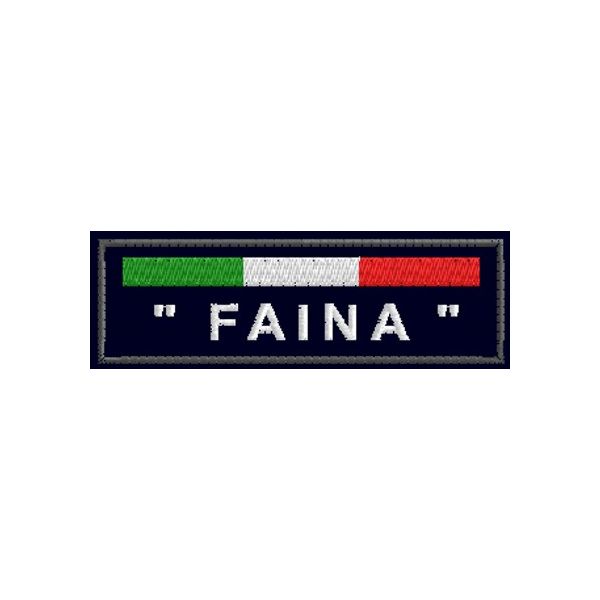 Etichetta (faina) personalizzata Cod.20100521