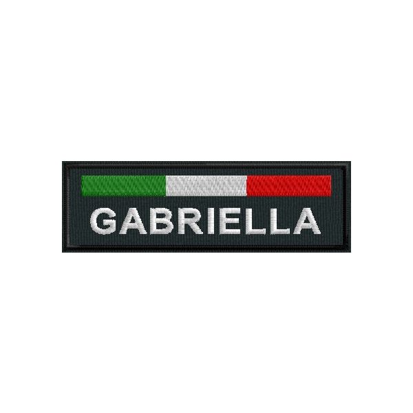 Etichetta (Gabriella) personalizzata Cod.20100521