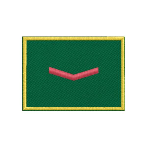 Mostrina G.A.D.I.T. 1 RIGA ROSSA mm.70 x 50 cod. Gad0001