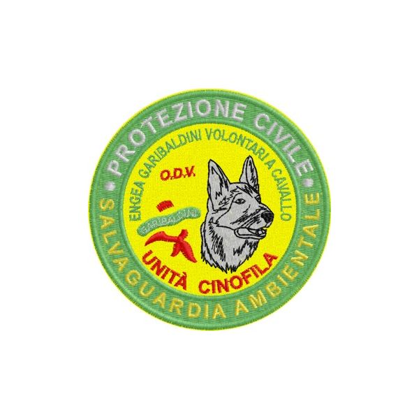 Patch Protezione civile guardie ecozoofile Cod.Gea002