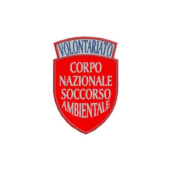 Patch VOLONTARIO Corpo nazionale soccorso ambientale Cod.Gea004