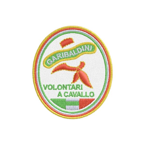 Ovale engea garibaldini altezza 65 mm.