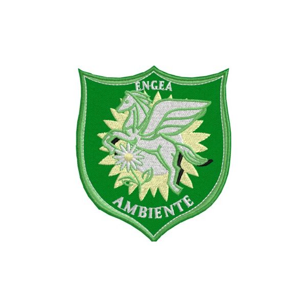 Patch EGEA Ambiente con cavallo alato  Cod.Gea009