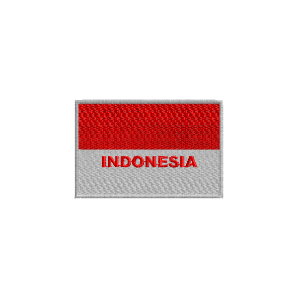 Patch  ricamato stemma Stato INDONESIA