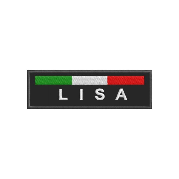 Etichetta (LISA) personalizzata Cod.20100521