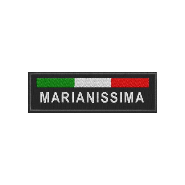 Etichetta (MARIANISSIMA) personalizzata Cod.20100521