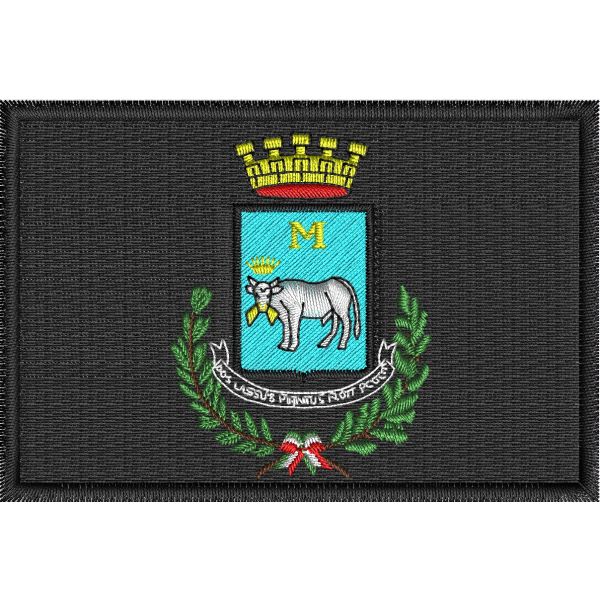 Patch  ricamato stemma Comune di Matera