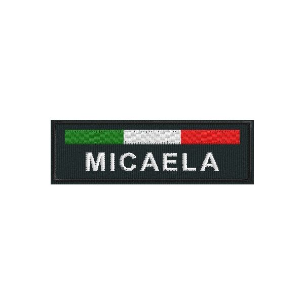 Etichetta (Micaela) personalizzata Cod.20100521