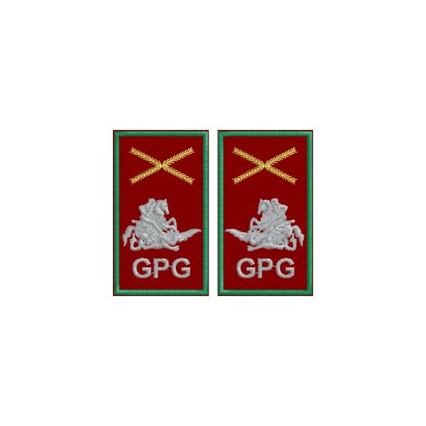 Mostrine Operatori GPG San giorgio mm.35 x 62 vendute in coppia