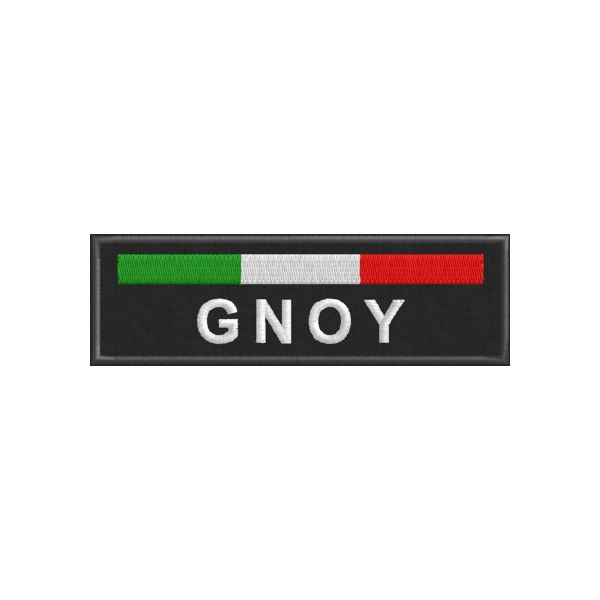 Etichetta (GNOY) personalizzata Cod.20100521