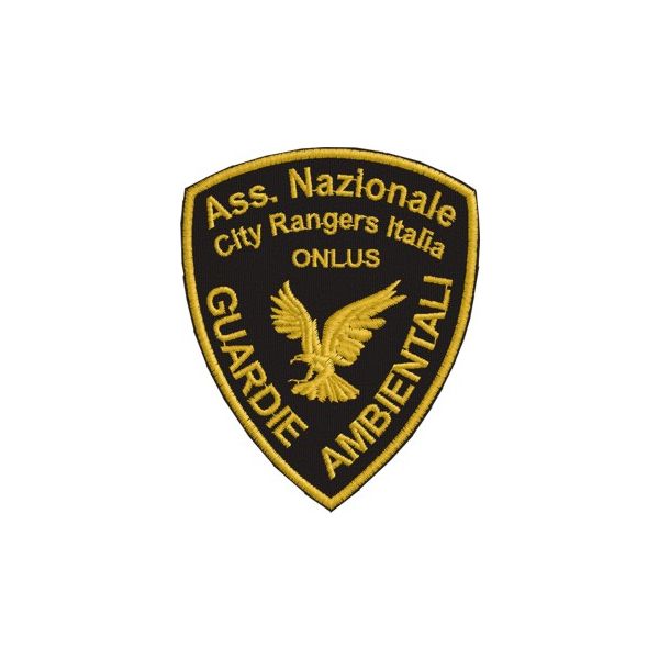 Cod_1401 Patch a scudo Ass_nazionale city rangers ITALIA