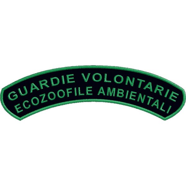 Patch da schiena GUARDIE VOLONTARIE ECOZOOFILE