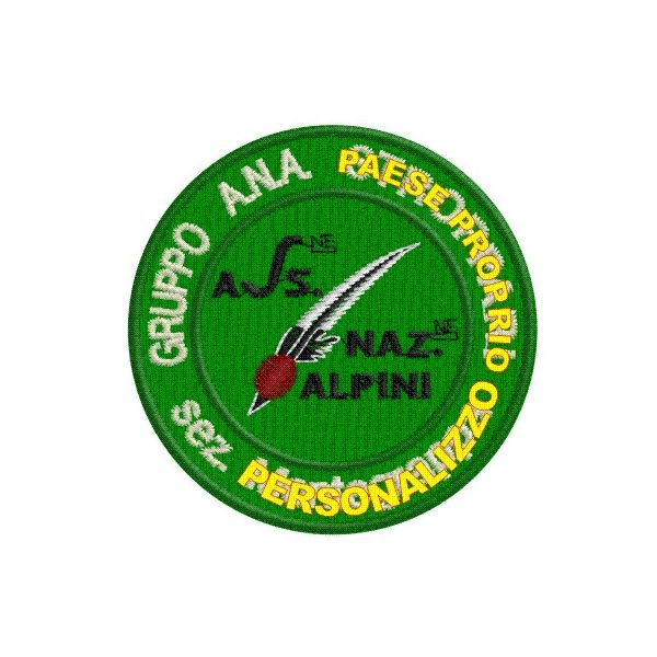 Patch alpini personalizzato