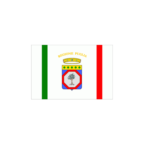 Patch  ricamato stemma regione Puglia