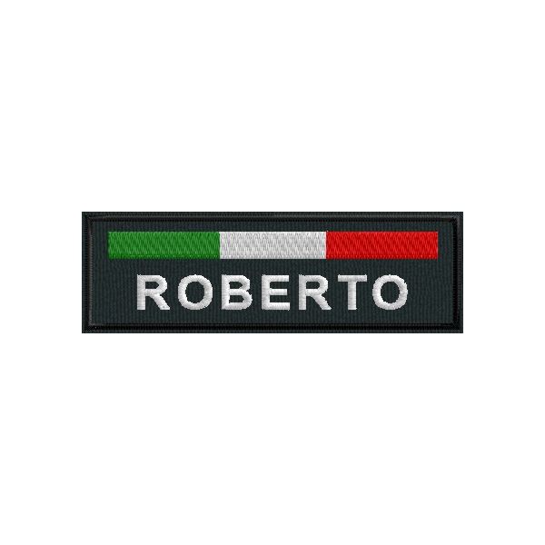 Etichetta (Roberto) personalizzata Cod.20100521