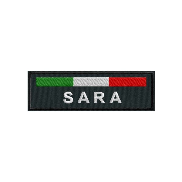 Etichetta (Sara) personalizzata Cod.20100521