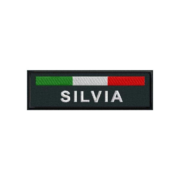 Etichetta (Silvia) personalizzata Cod.20100521